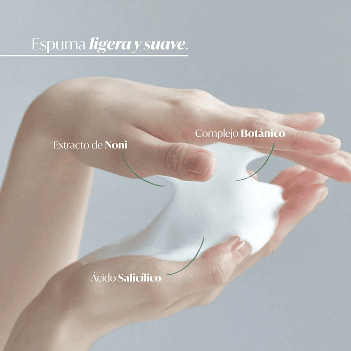 Limpiador Facial Real Noni Acne Bubble Cleanser 155ml 4