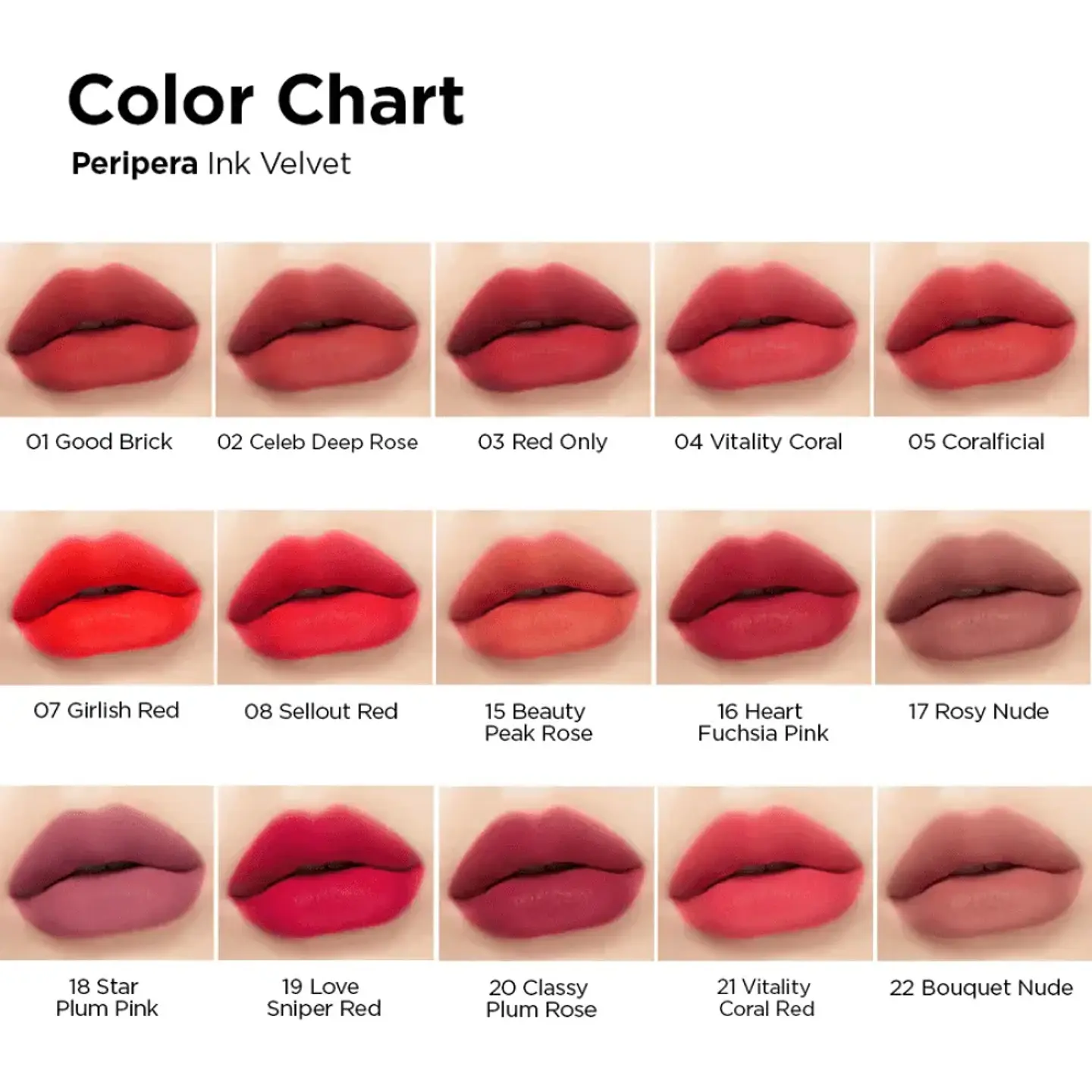 Tinte Labial Ink Velvet 4g 14
