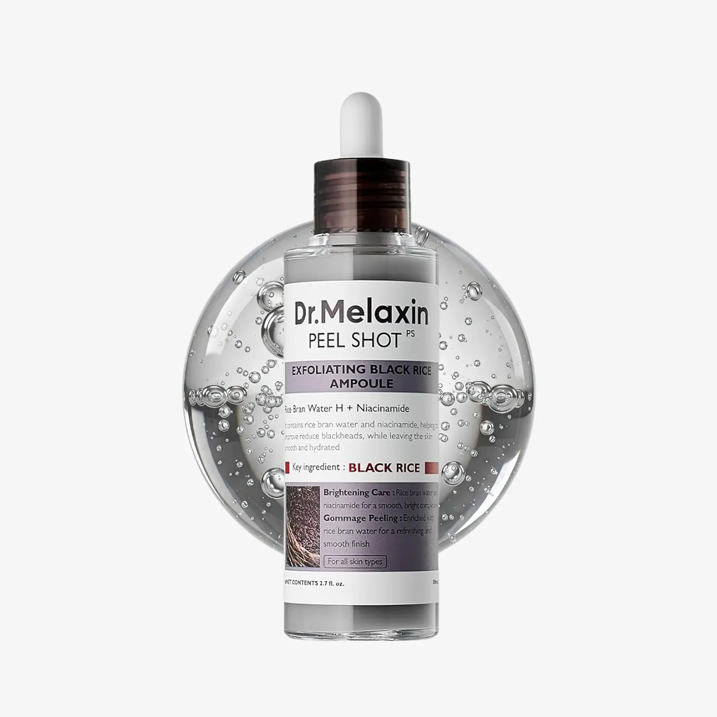 Ampolla Exfoliante Black Rice Ampoule 80ml 1