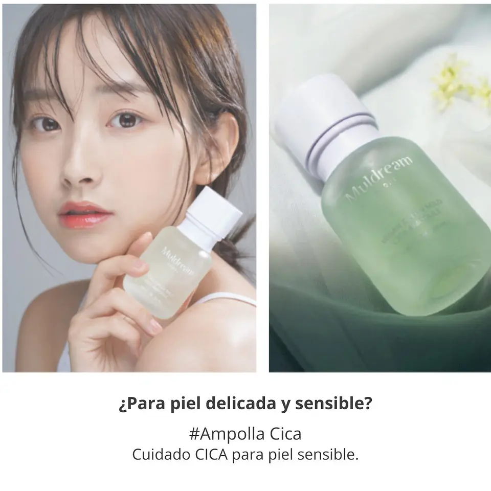 Serum Vegan green mild CICA Ampoule 55ml 6