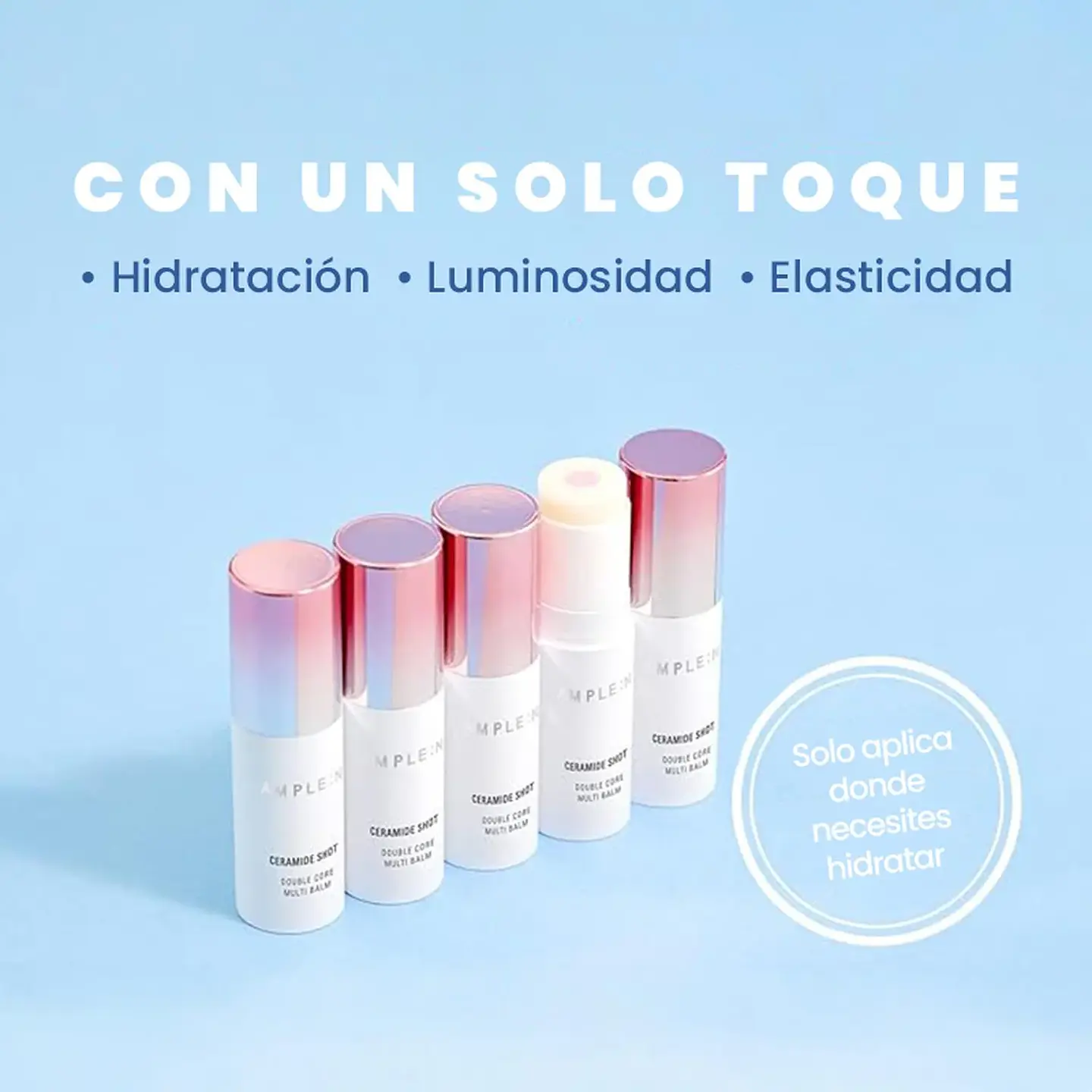 Bálsamo Hidratante y Reafirmante Ceramidas en Barra 10gr 2