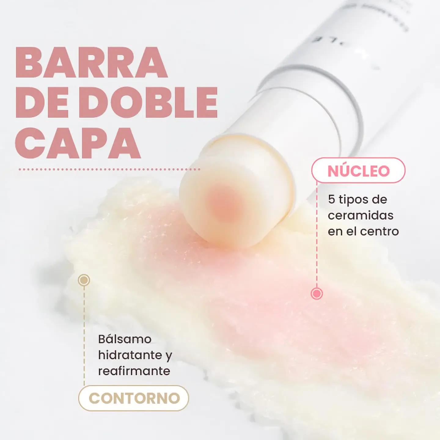 Bálsamo Hidratante y Reafirmante Ceramidas en Barra 10gr 4