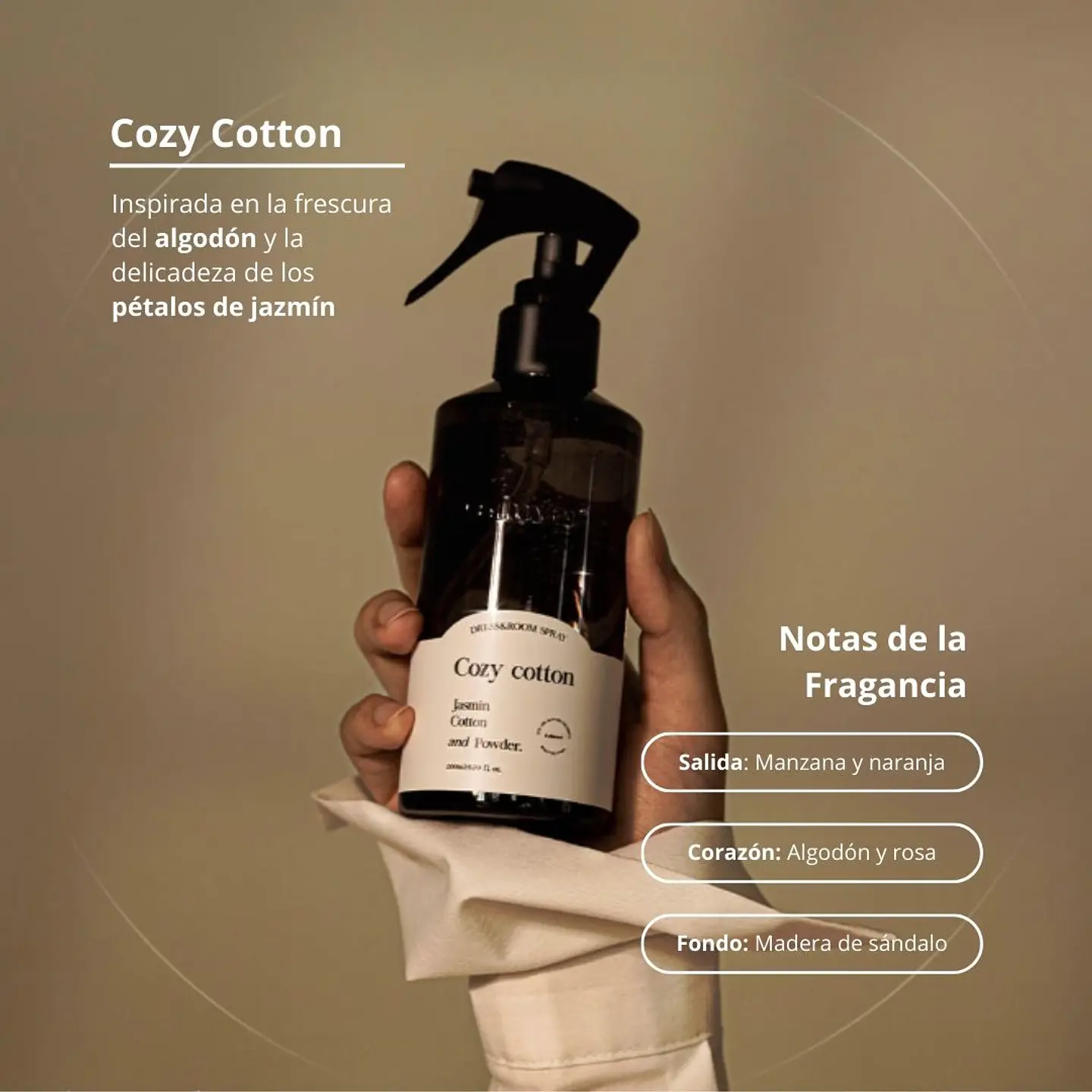 Aromatizante Dress & Room Spray Fluffy Soap – 200ml 7