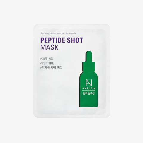 Mascarilla Facial Antiedad Péptidos