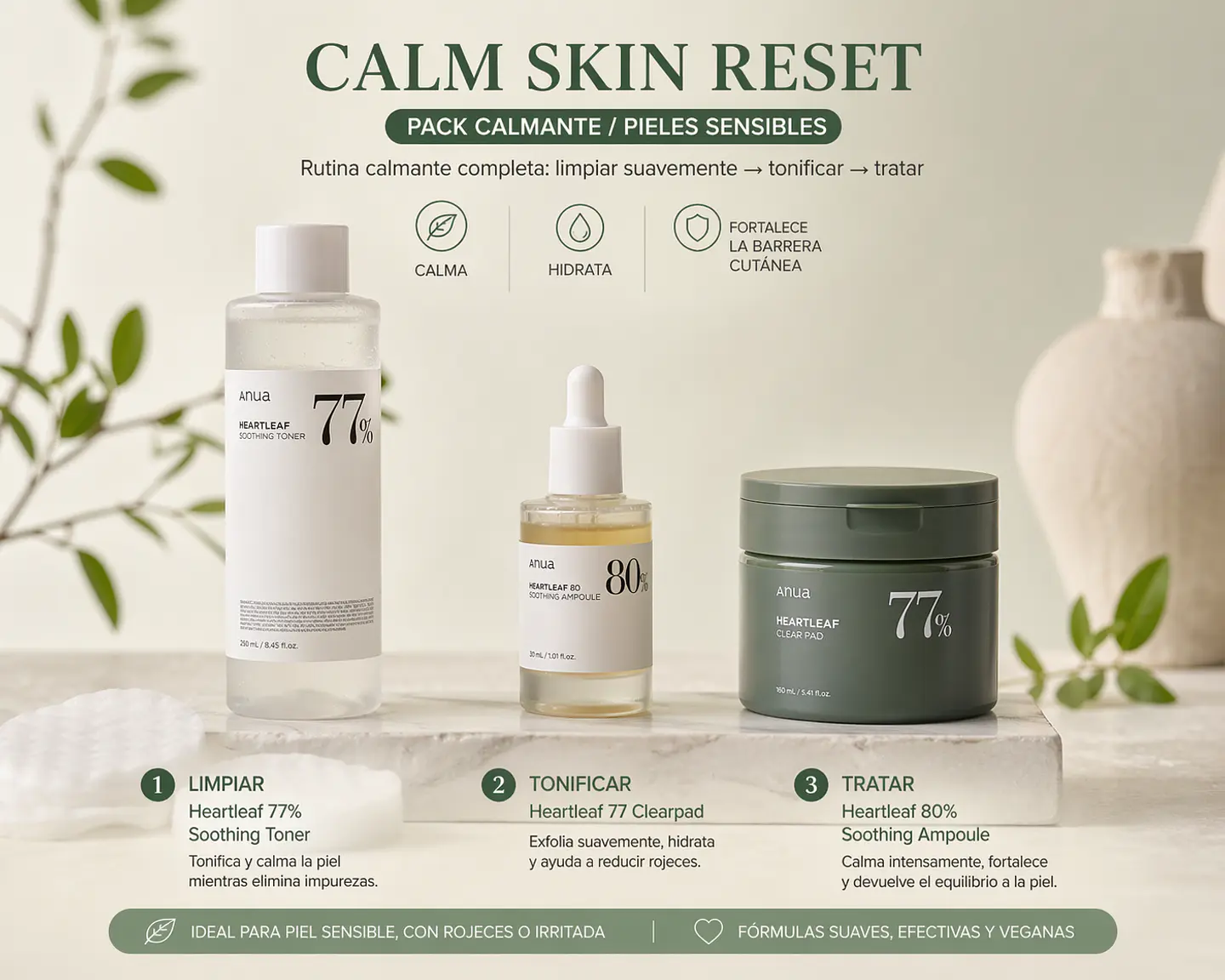 Set Calm Skin Reset 3