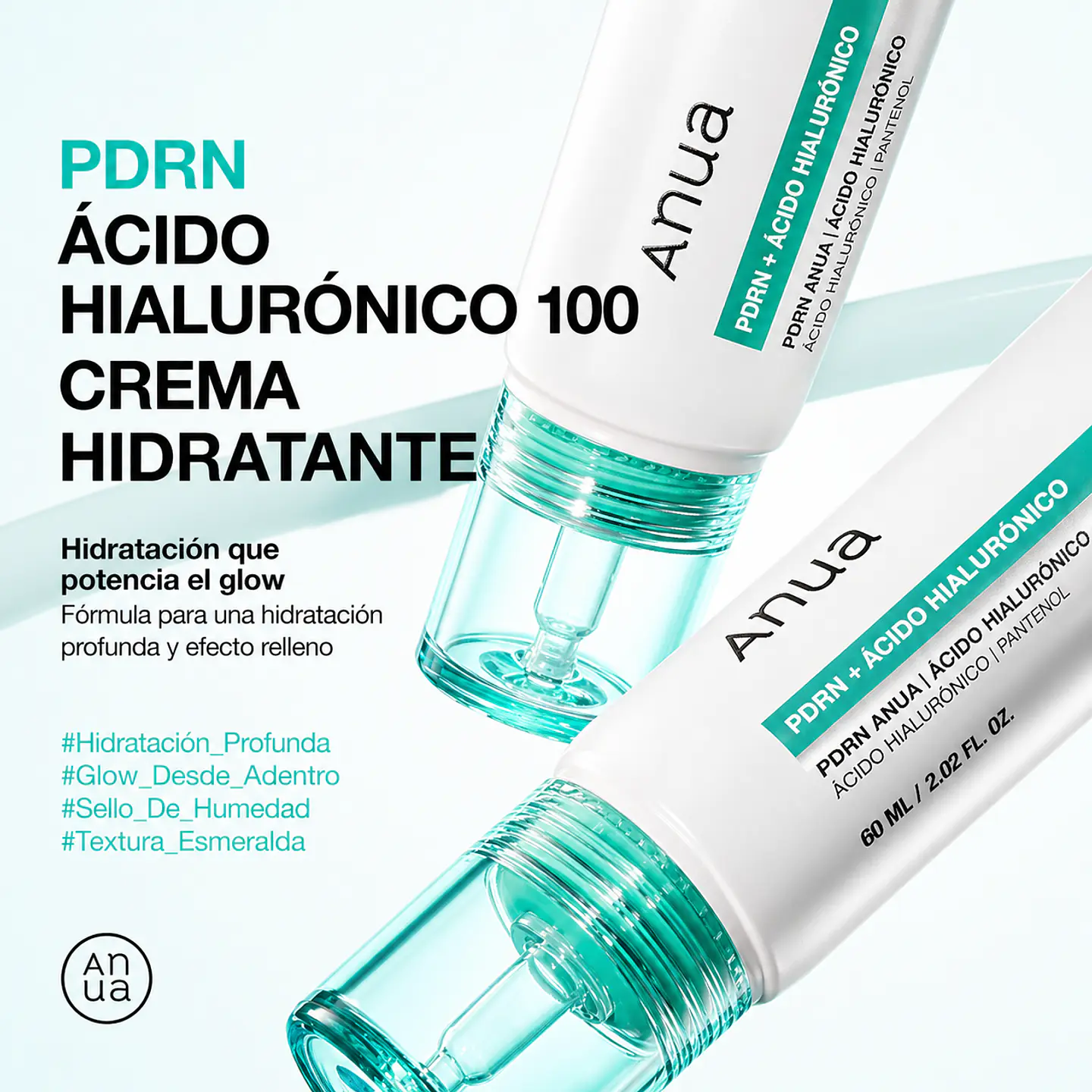 Crema PDRN Hyaluroic Acid 100 Moisture 60ml 2