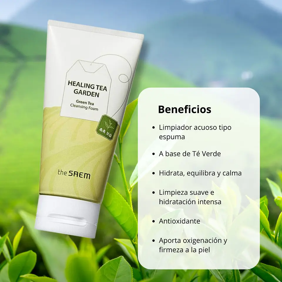 Limpiador Healing Tea Garden  Green Tea 150ml 2
