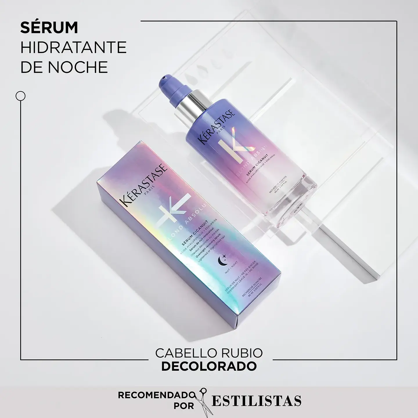 Serum Nocturno Reparación Cicanuit Blond Absolu 90ml 2