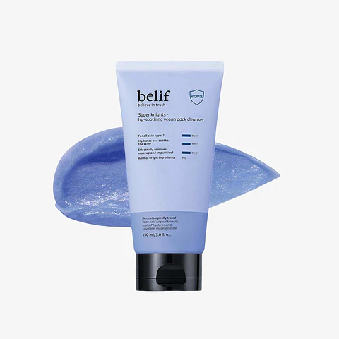 Limpiador Facial Vegano Super Knights Hidratante 150ML