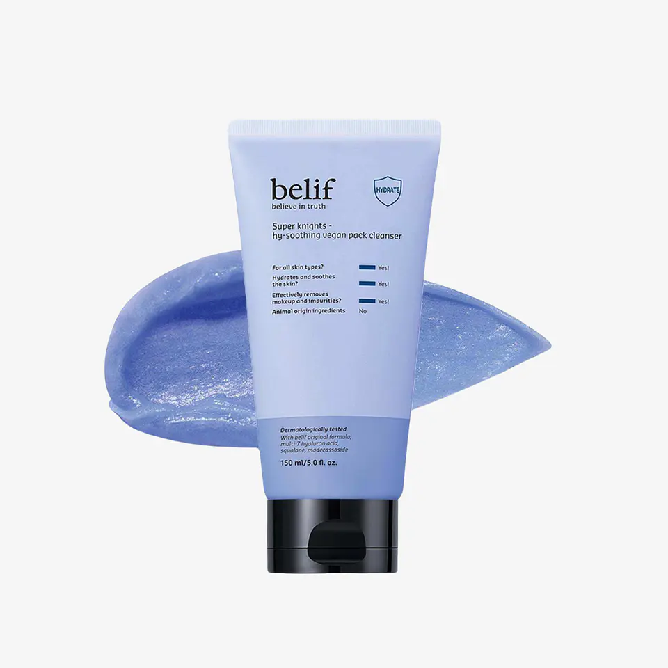 Limpiador Facial Vegano Super Knights Hidratante 150ML 1
