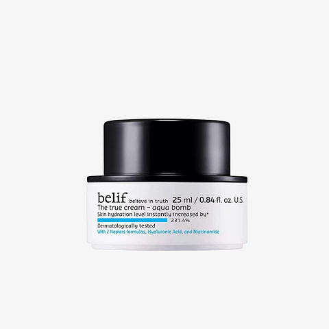 Crema Facial Hidratante en Gel Ligera Belif Aqua Bomb 25ml