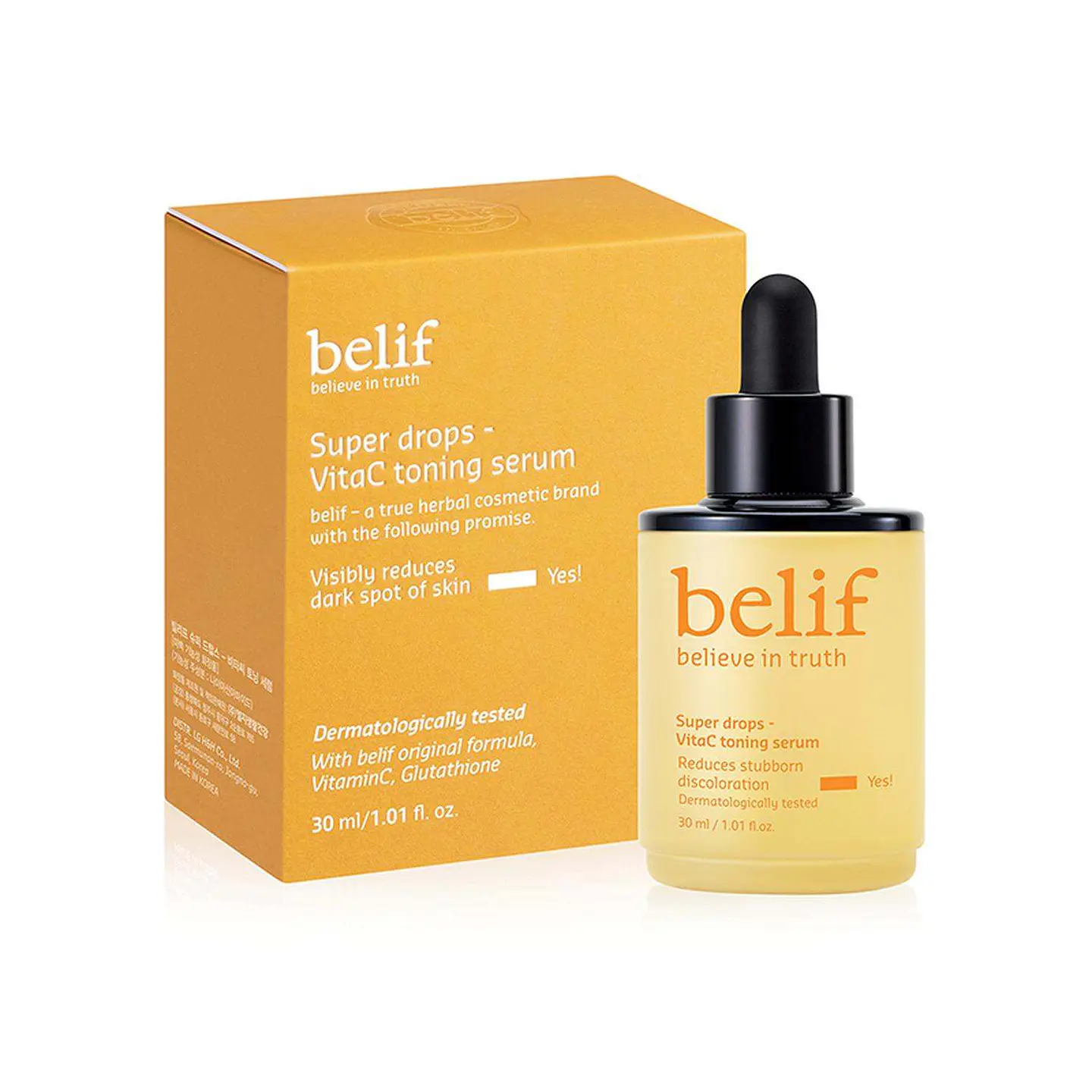 Sérum Facial Iluminador Belif Super Drops Vitamina C 30ml 3