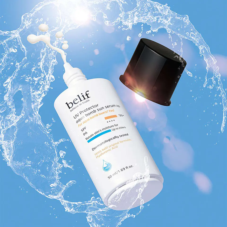 Protector Solar en Sérum Belif Aqua Bomb SPF50+ PA++++ 50ML 2