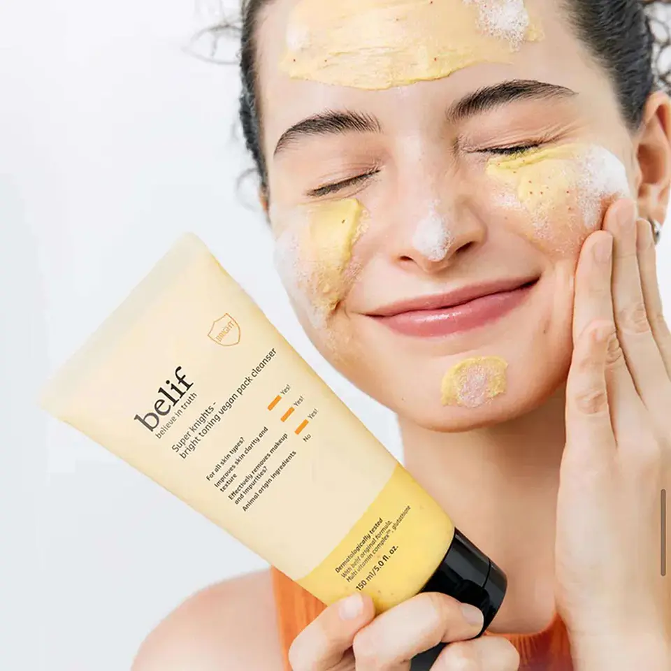 Limpiador Facial Vegano Super Knights Iluminador 150ML 4
