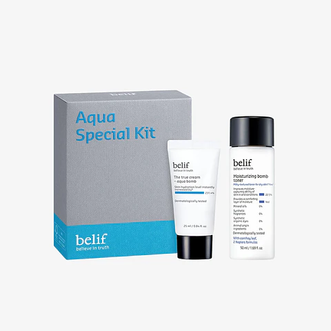 Set Aqua Bomb Crema Hidratante 25ml + Tónico MB 50ml