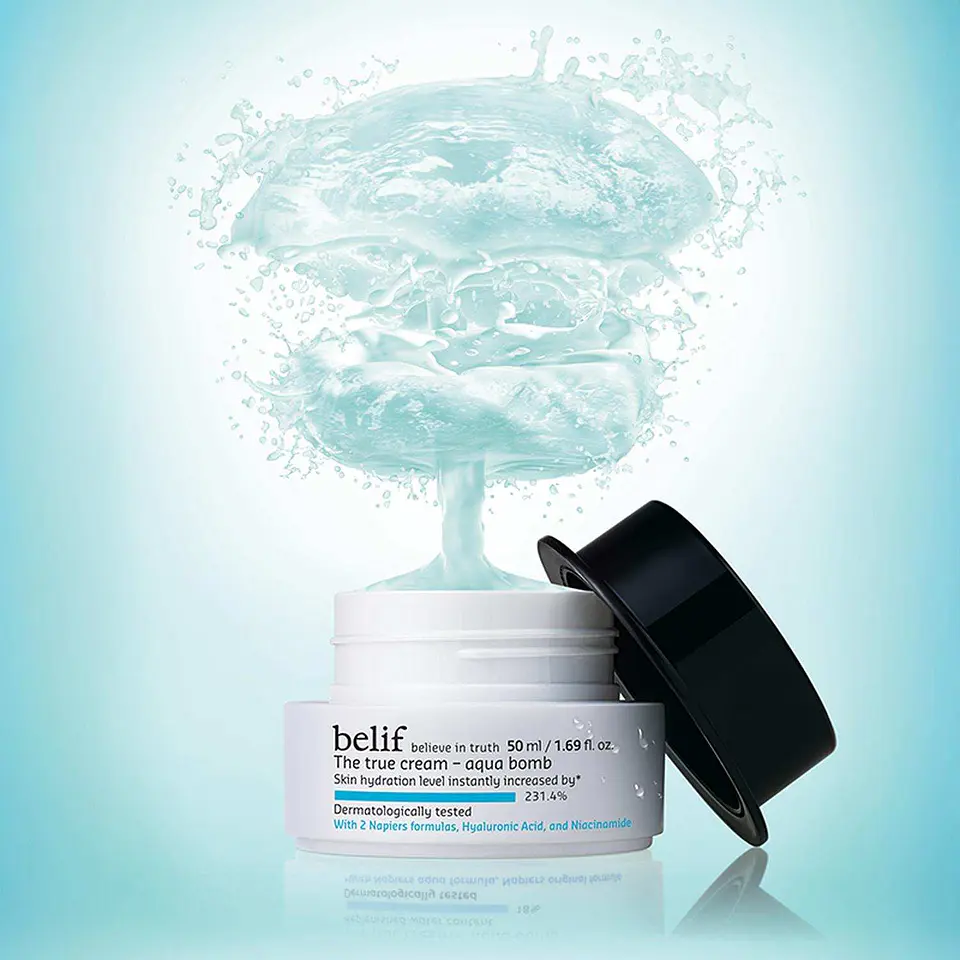 Crema Facial Hidratante en Gel Ligera Belif Aqua Bomb 50ml 2