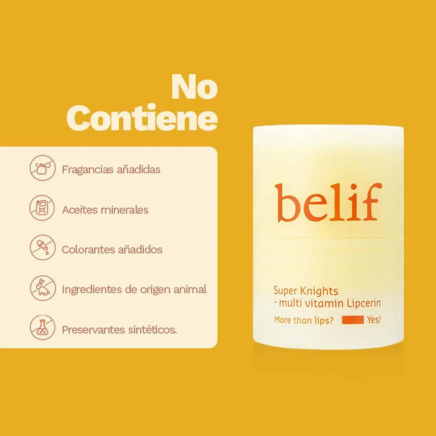 Bálsamo Labial Multivitamínico Reparador Belif Super Knights Lipcerin 5