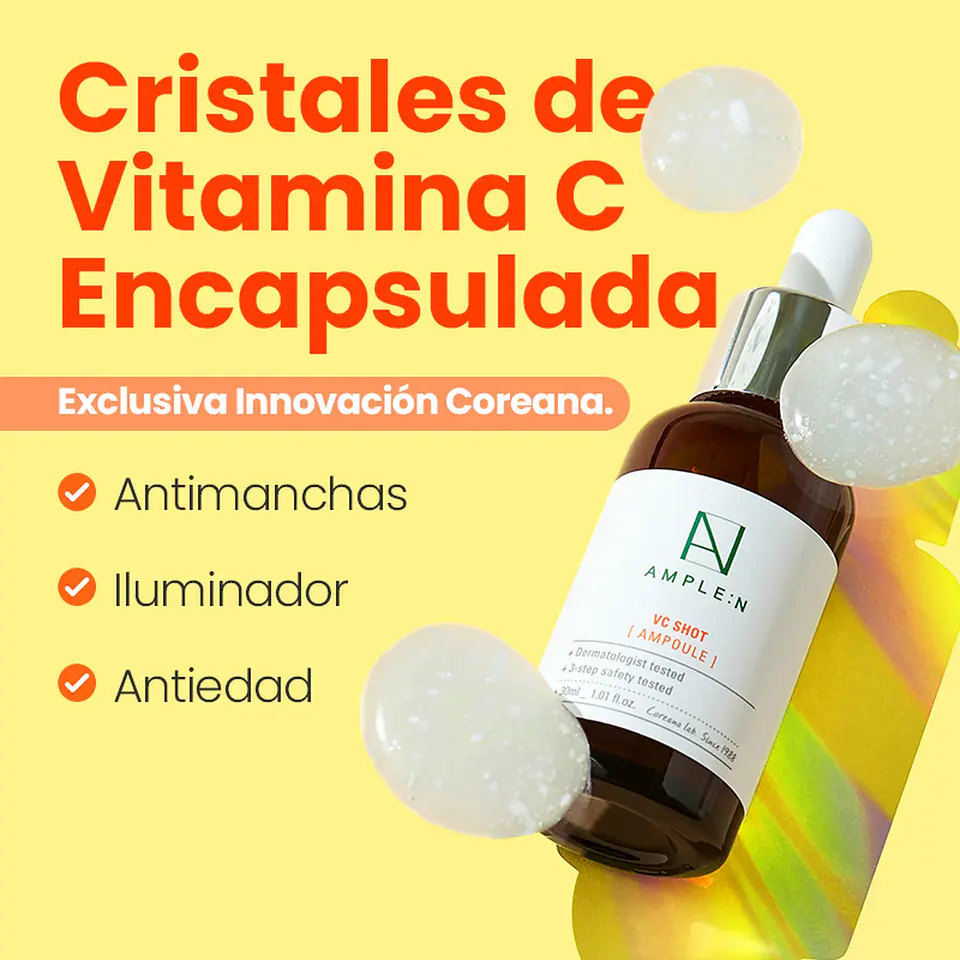 Sérum Facial Anti Manchas Vitamina C 30ml 2