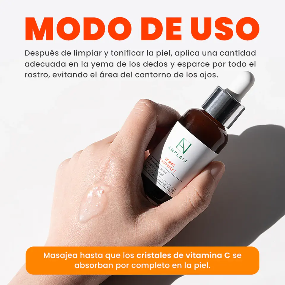 Sérum Facial Anti Manchas Vitamina C 30ml 3