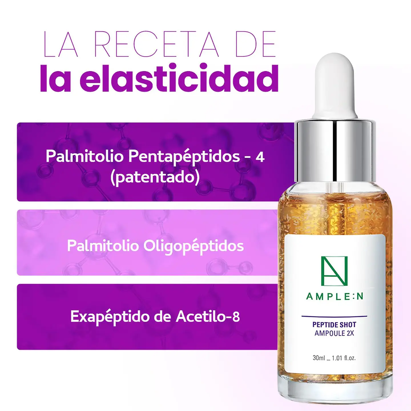 Sérum Facial Reafirmante Péptidos 100ml 5