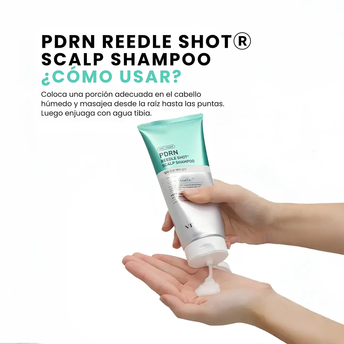 Shampoo PDRN Reedle Shot Anticaída para Cuero Cabelludo 200ml 4