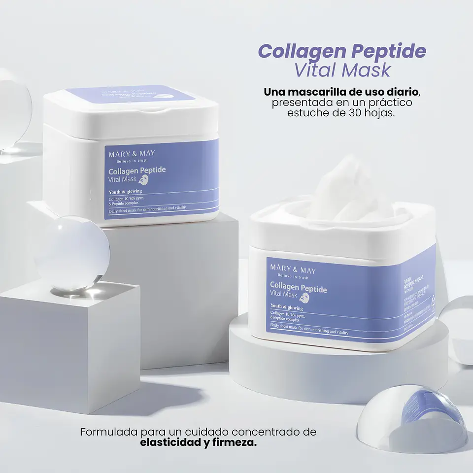 Mascarillas Collagen Peptide Vital Mask 30u 2