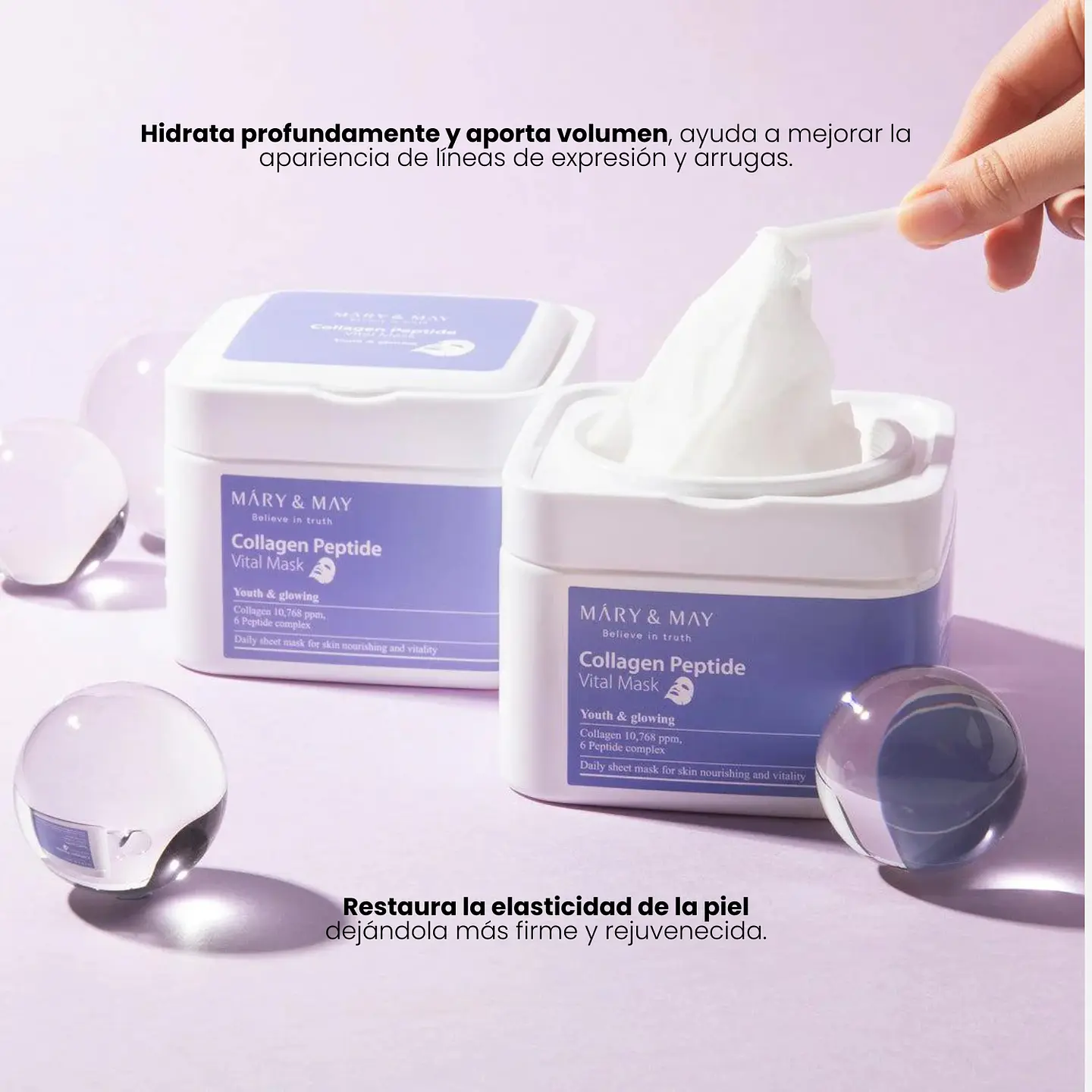Mascarillas Collagen Peptide Vital Mask 30u 3