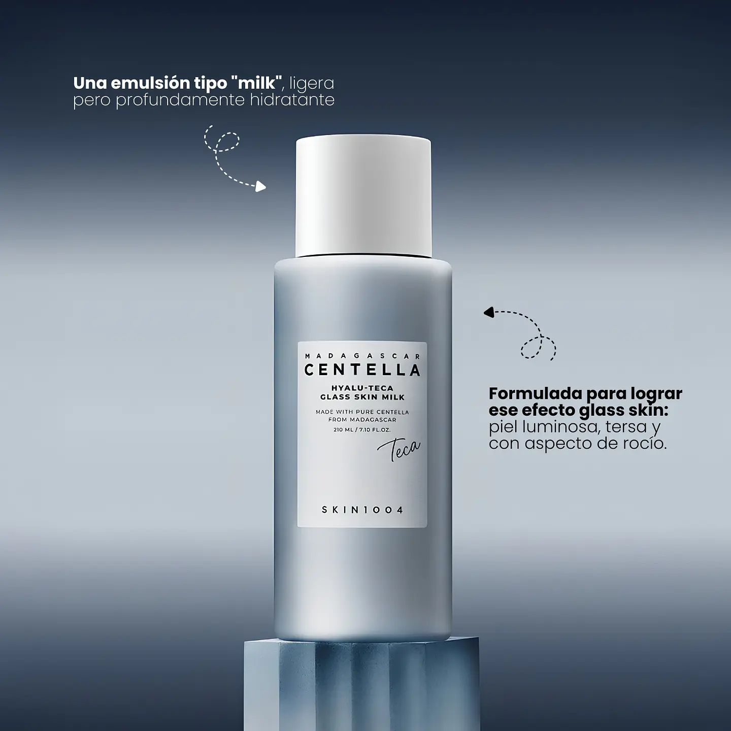 Madagascar Centella Hyalu-Teca Glass Skin Milk 210ml 2