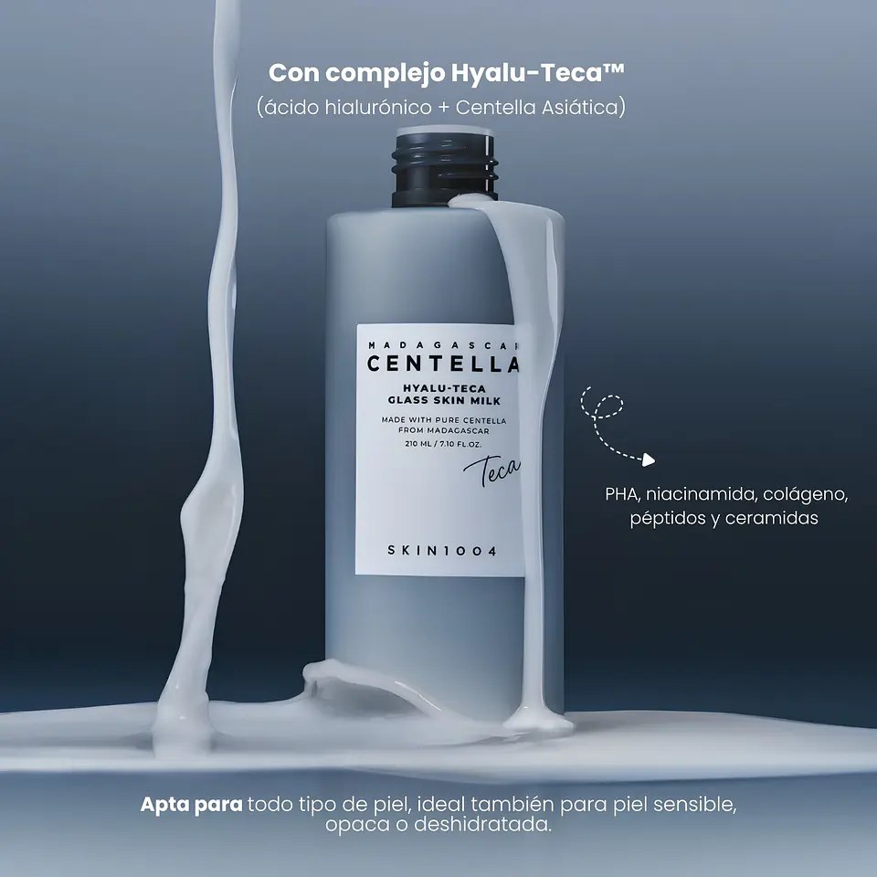 Madagascar Centella Hyalu-Teca Glass Skin Milk 210ml 4