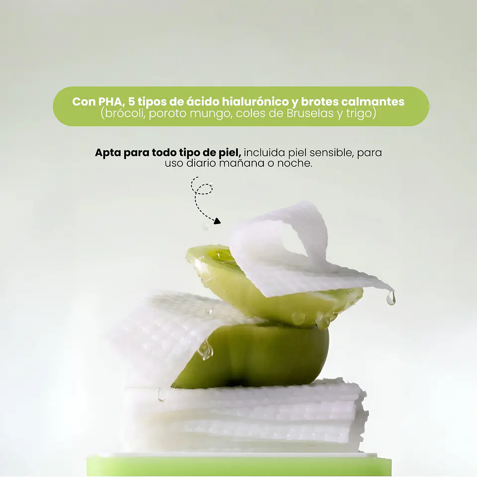 Green Tomato NMN Pore Peeling Pad 60u 4