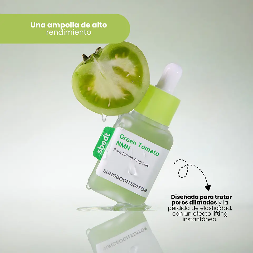 Serum Green Tomato NMN Pore Lifting Ampoule 40ml 2