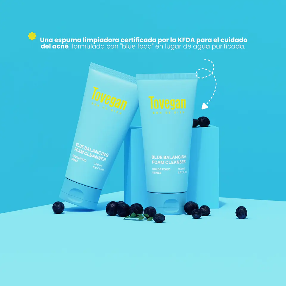 Jabón Blue Balancing Foam Cleanser 150ml 2
