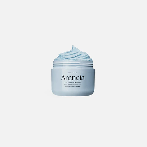 Blue Hyssop Rice Mochi Cleanser 120g
