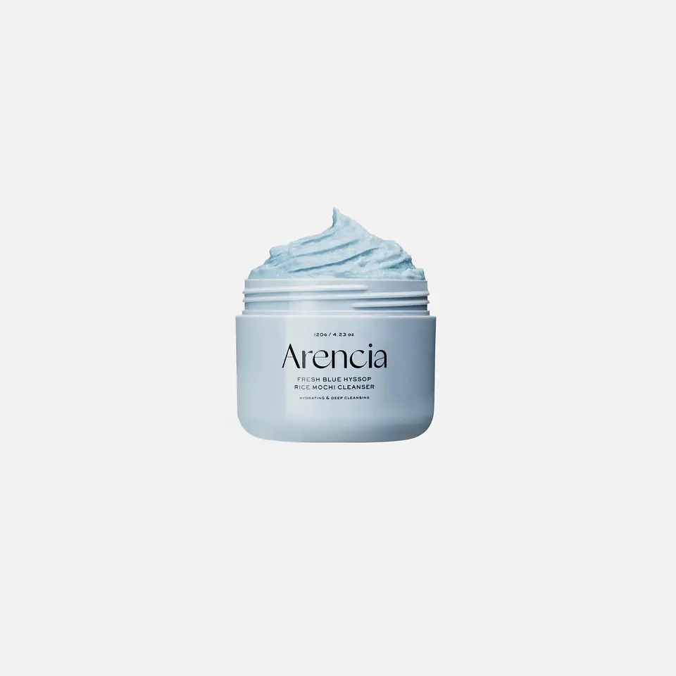 Blue Hyssop Rice Mochi Cleanser 120g 1