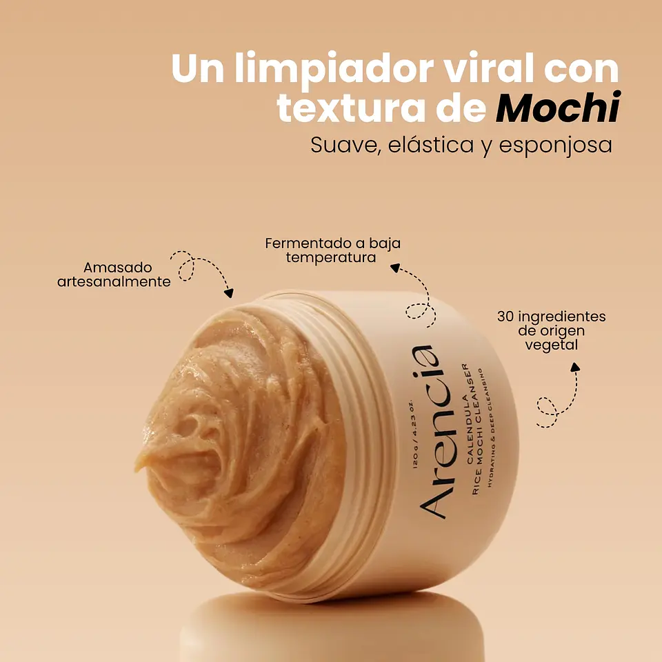 Calendula Rice Mochi Cleanser 120g 3