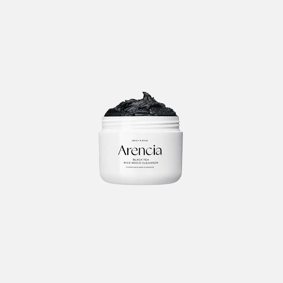 Black Tea Rice Mochi Cleanser 120g 1