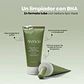 Green Tea + LHA Deep Pore Rice Cake Cleanser 150g - Miniatura 3