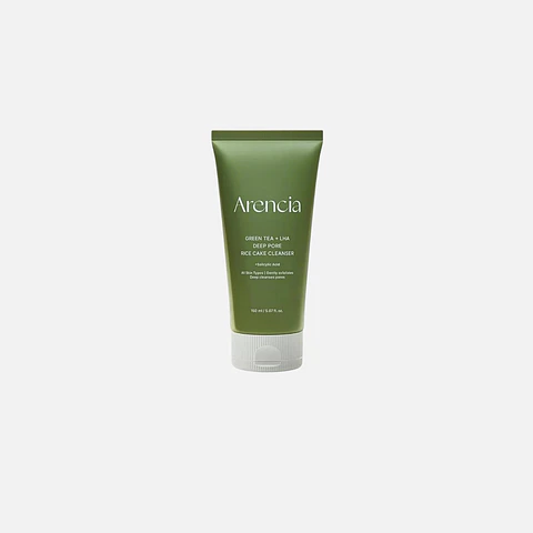 Green Tea + LHA Deep Pore Rice Cake Cleanser 150g