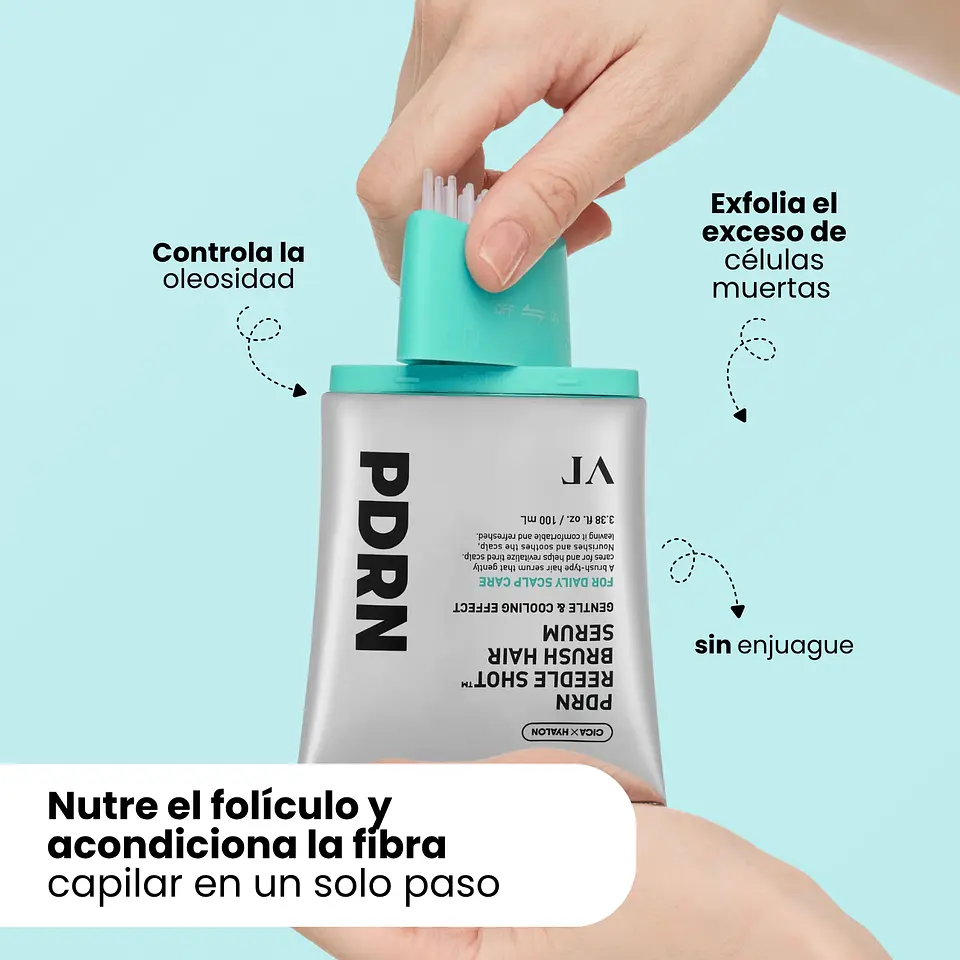 PDRN Reedle Shot Brush Hair Serum 100ML 4