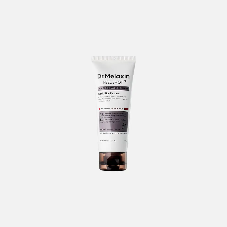 Peel Shot Black Rice Whip Cleanser 100ml 1