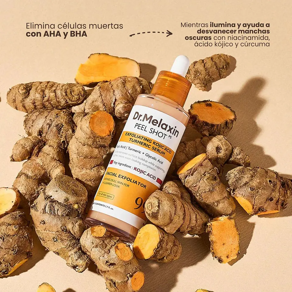 Peel Shot Exfoliating Kojic Acid Turmeric Serum 80ml 4