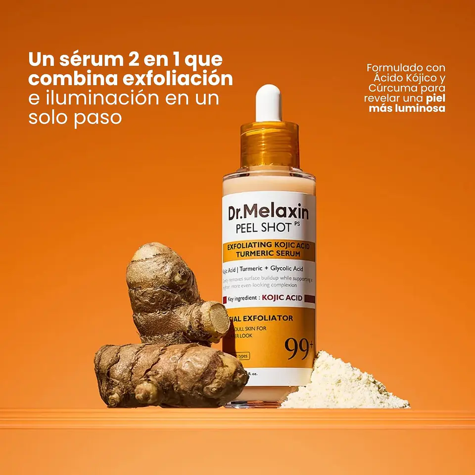 Peel Shot Exfoliating Kojic Acid Turmeric Serum 80ml 3
