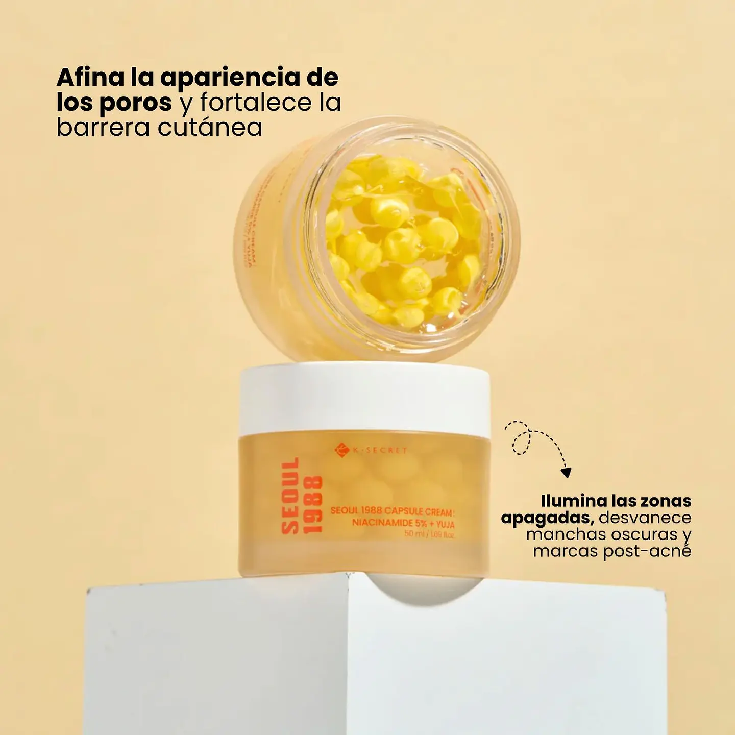SEOUL 1988 Capsule Cream : Niacinamide 5% + Yuja 3