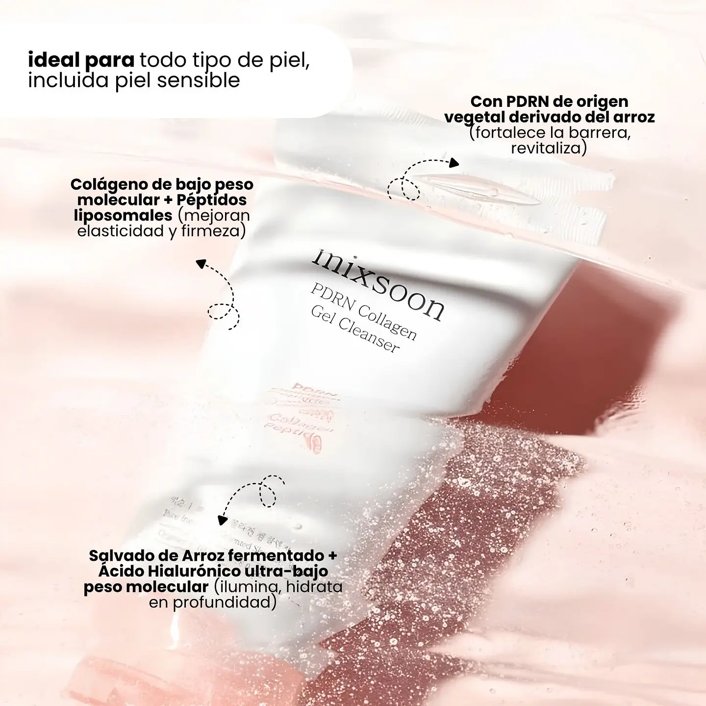 PDRN Collagen Gel Cleanser 100ML 4