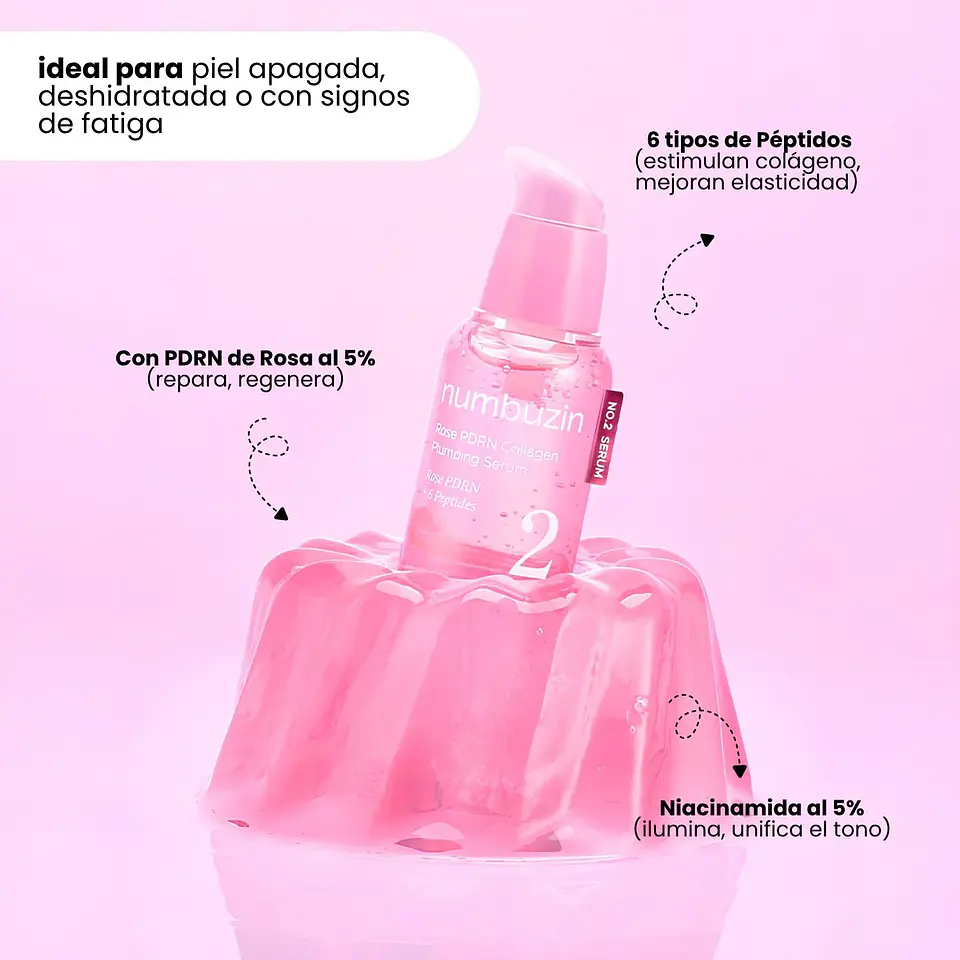 No.2 Rose PDRN Collagen Plumping Serum  4
