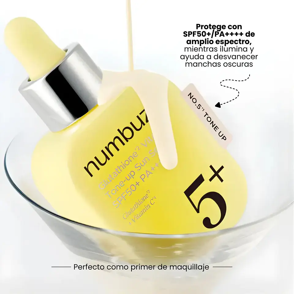 No.5 Glutathione Vitamin Tone-up Sun Serum 3