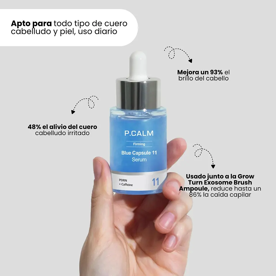 PDRN Caffeine Blue Capsule 11 Serum 30ml 4