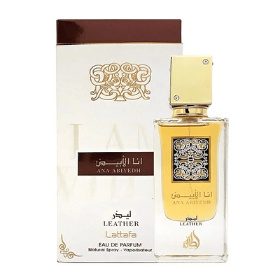 Lattafa Ana Abiyedh Leather Edp 60Ml