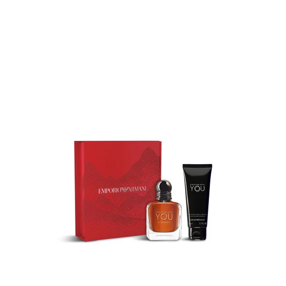 Set Perfume Stronger With You Intensely Edp Hombre 50Ml + SG 75ML