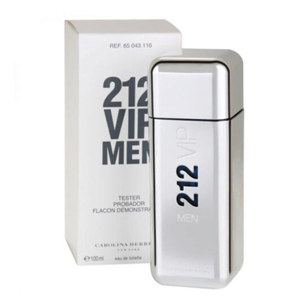 Tester Carolina Herrera 212 Vip Men EDT 100ml Hombre